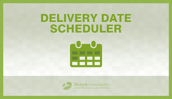 Magento Extension: Magento Delivery Date Scheduler Extension